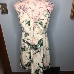 Sienna Sky Floral front tie summer dress Medium